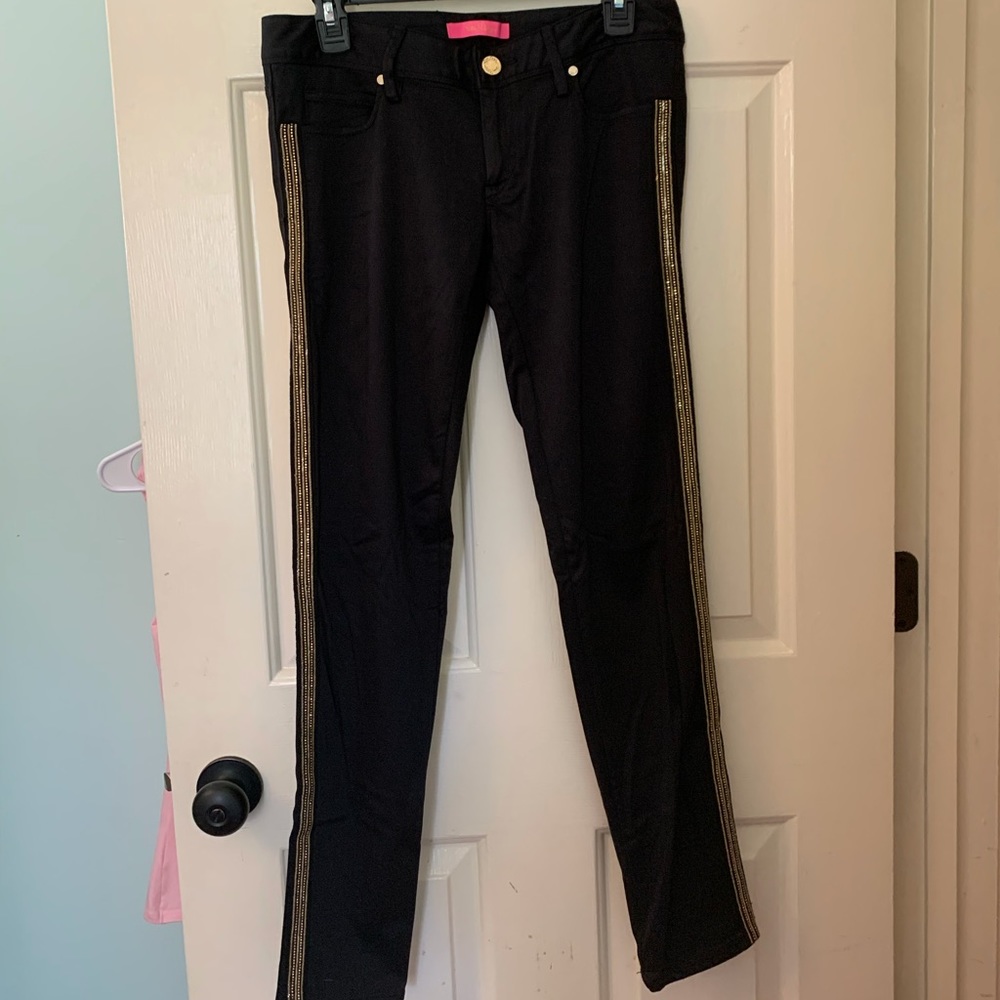 Lilly Pulitzer south ocean skinny Jean size 4